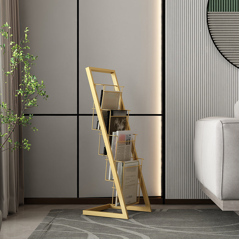 Libreria per la scala industriale in metallo scaffale verticale per home office