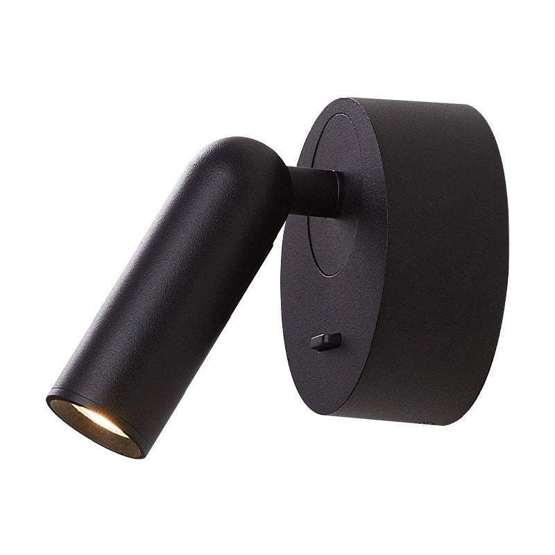 1 Light Geometric Wall Sconces Modern Style Metal Wall Mounted Reading Lights