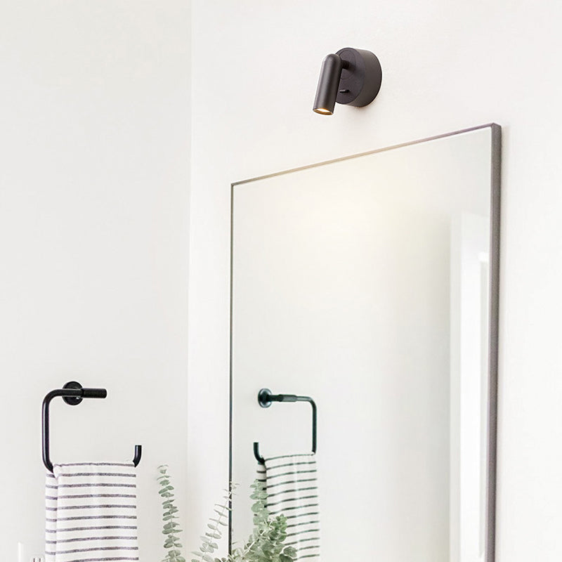 1 Light Geometric Wall Sconces Modern Style Metal Wall Mounted Reading Lights