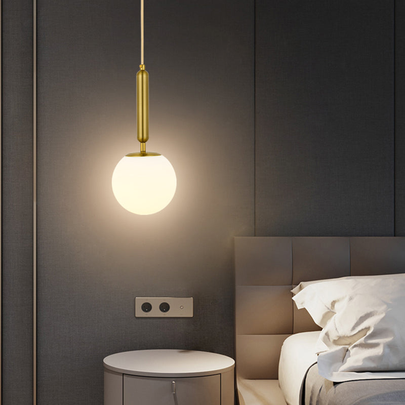 Glass Ball Wall Sconces Modern Style 1 Light Wall Mounted Lamps