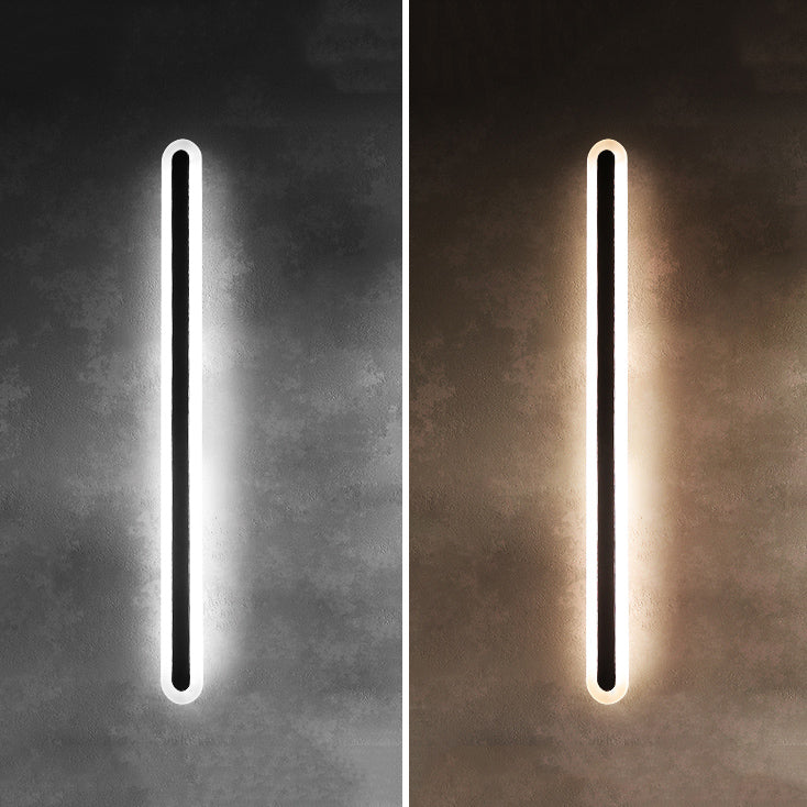 Metall Lineare Form Wandlicht moderner Stil 1-Licht-Wandmontageleuchte