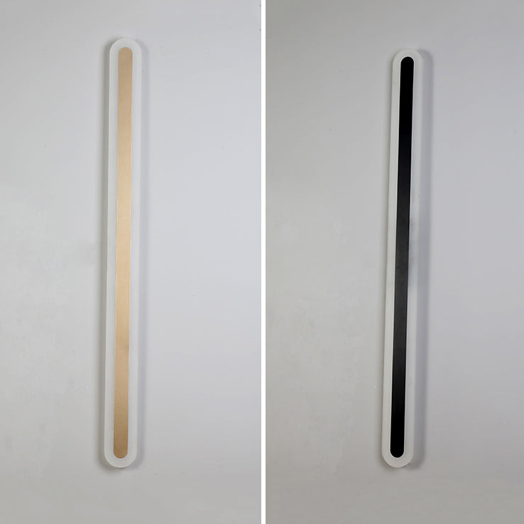 Metall Lineare Form Wandlicht moderner Stil 1-Licht-Wandmontageleuchte