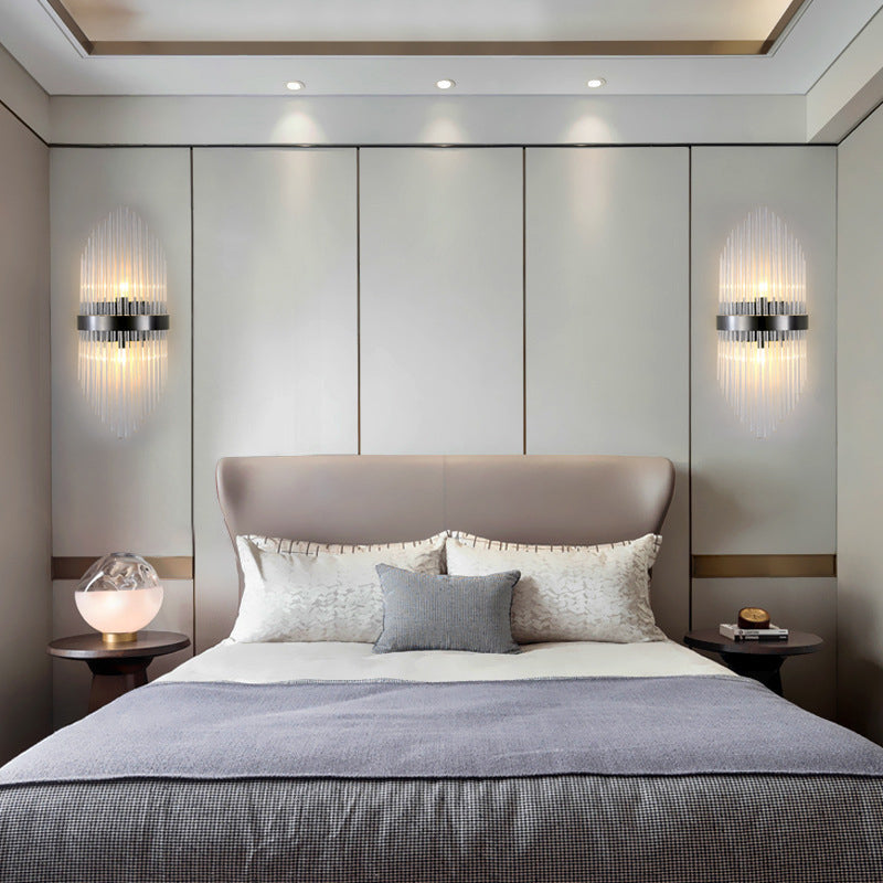 Luz de pared contemporánea Luz de apliques de pared creativa para sala de estar