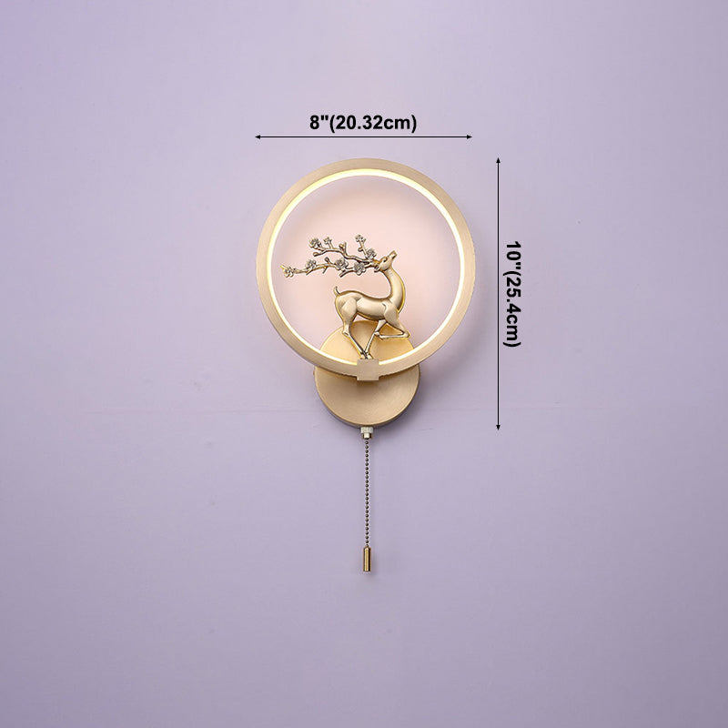 Modern Style Wall Light Creative Linear Wall Sconce Light for Bedroom