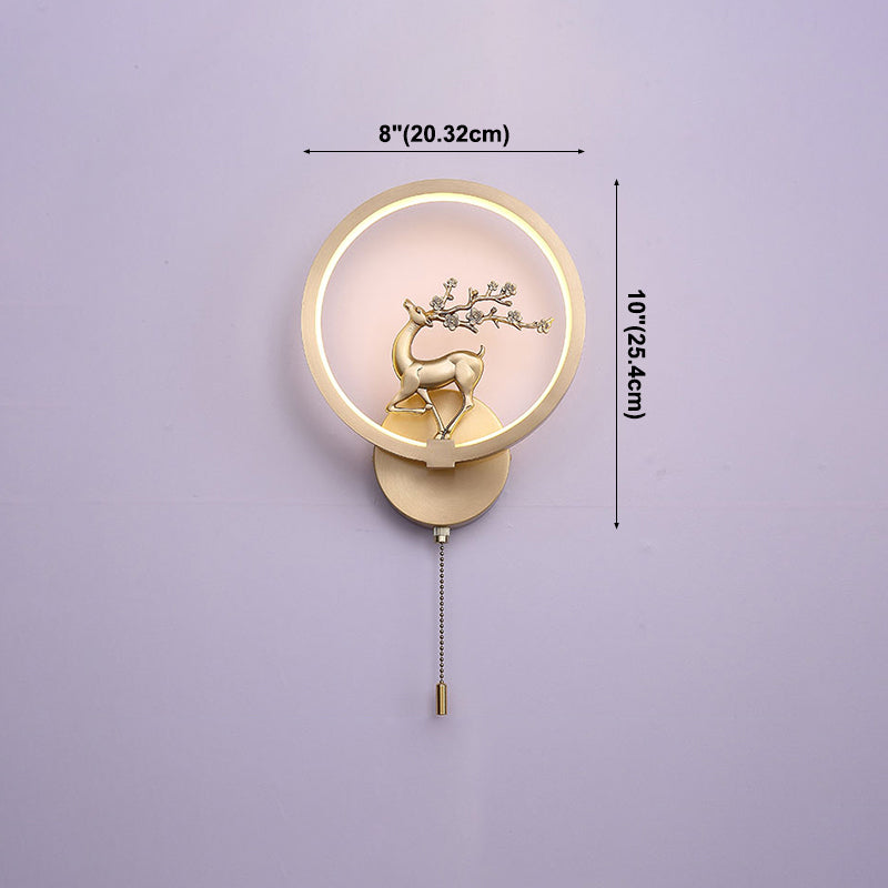 Modern Style Wall Light Creative Linear Wall Sconce Light for Bedroom