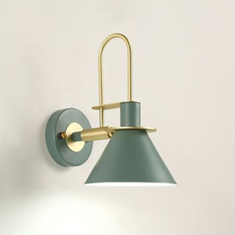 Accesorio de iluminación de pared nórdica Diconce de luz de pared de metal para dormitorio