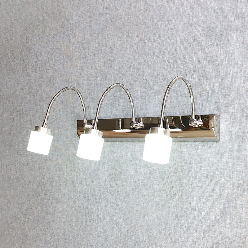 Modern Style Geometric Vanity Wall Lights Metal Multi Lights Vanity Mirror Lights
