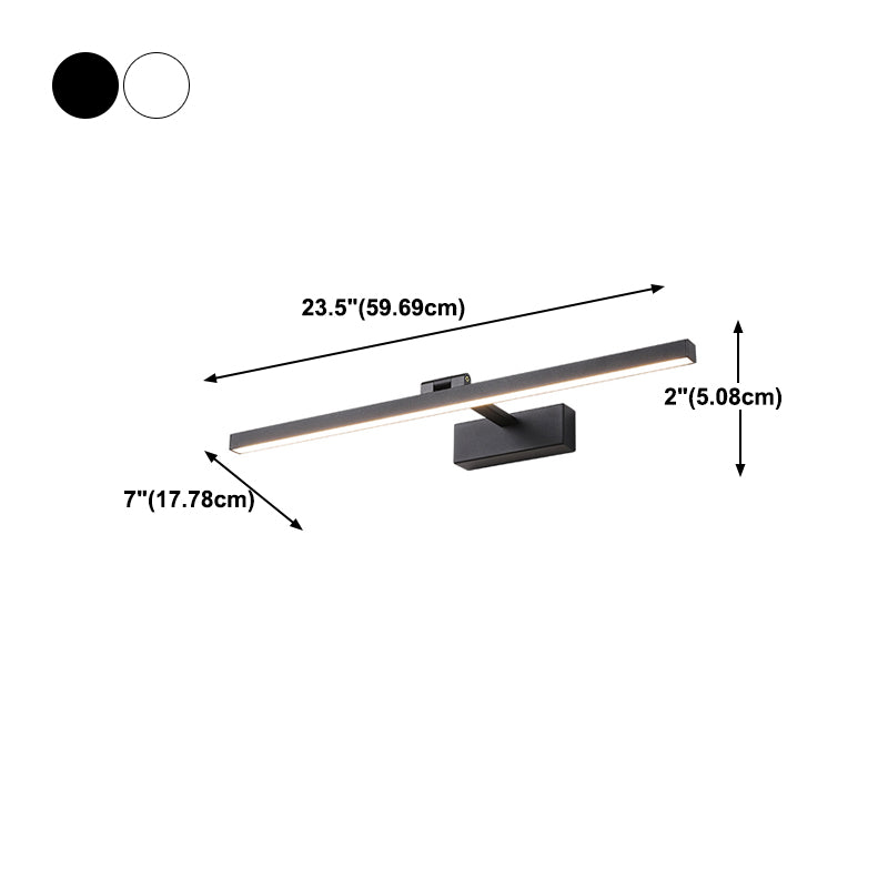 Modern Slim Simple Wall Sconce Creative LED Vanity Lighting Fixture