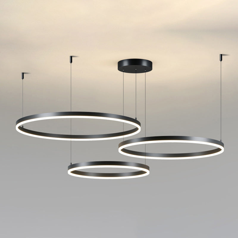 Lámpara de colgación de múltiples luz de estilo moderno de lámpara moderna de forma moderna para dormitorio