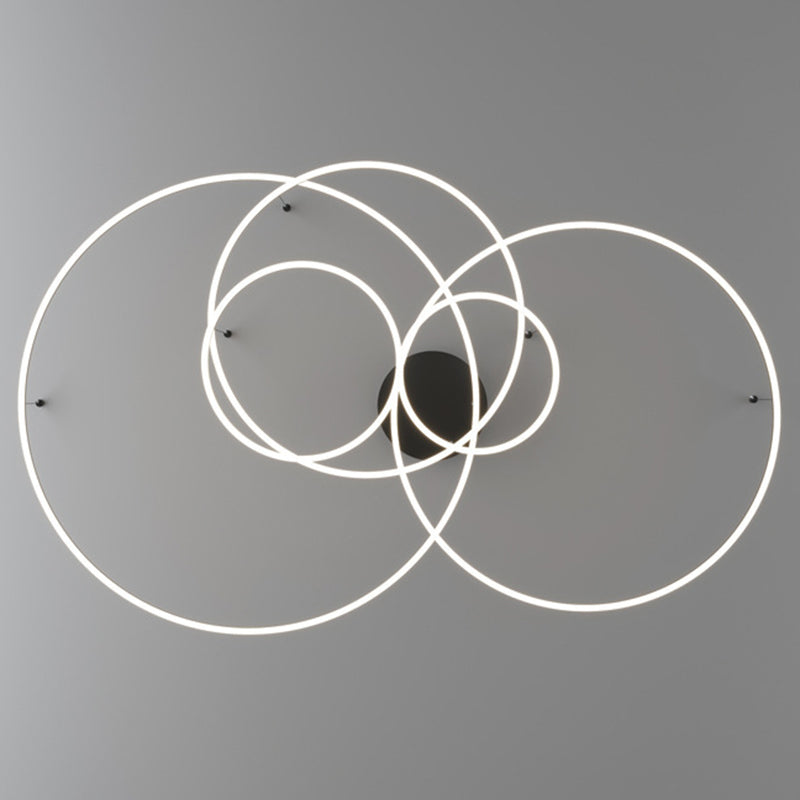 Lámpara de colgación de múltiples luz de estilo moderno de lámpara moderna de forma moderna para dormitorio