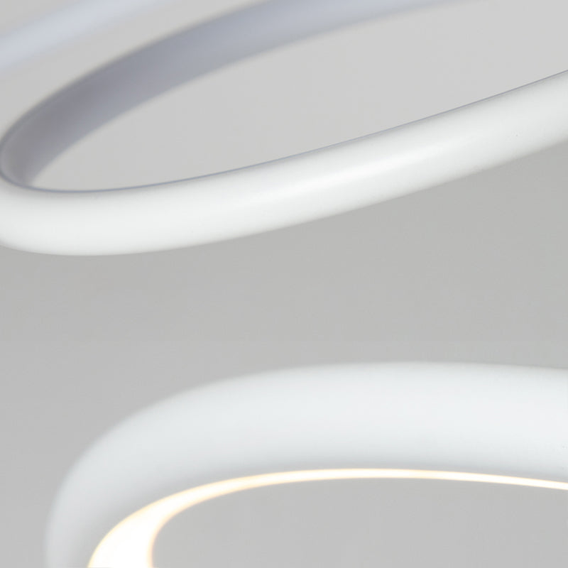 Kit d'éclairage pendentif salon en spirale