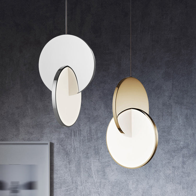 Nordic Metall Hanging Lamp Kit Circle LED Mini Anhänger Licht für Esszimmer