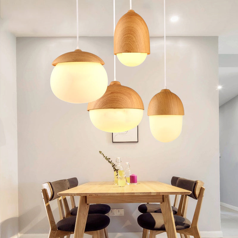 Untersuchungsraum hängende Decke Hanges weißes Glas Decken Deckenpendellicht mit 1 Licht