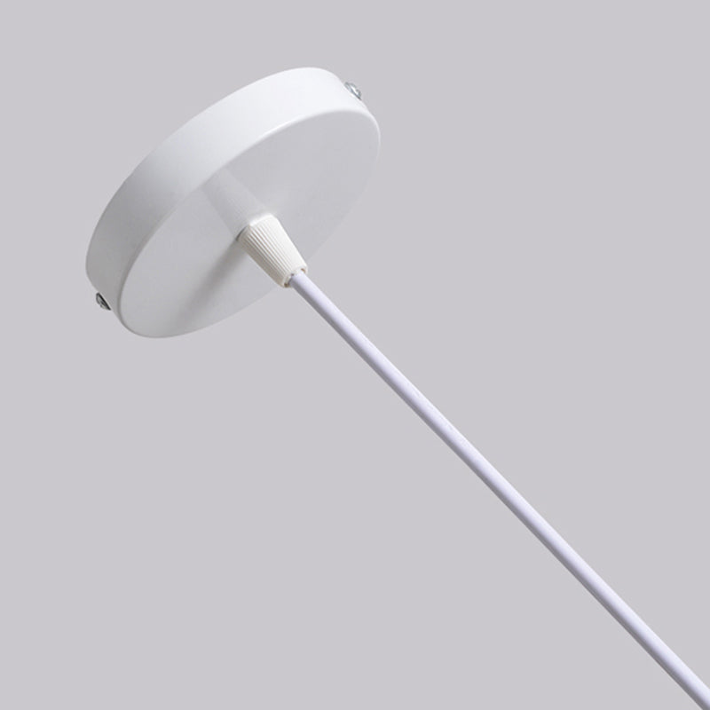 Chinese cilinderhangende lamp dineren beige rattan hanger plafondlicht met 1 licht