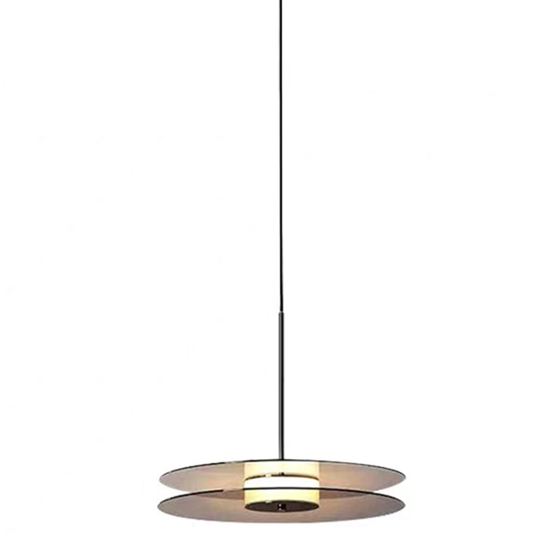 Minimalism Glass Down Mini -Anhängerkreis Hängend Deckenlicht mit 1 Licht