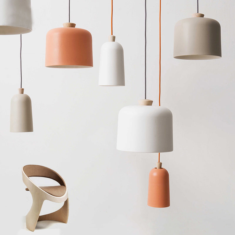 Luce a soffitto appeso a forma di cupola in metallo MODERNA MODERNA 1 LUCE LUCE