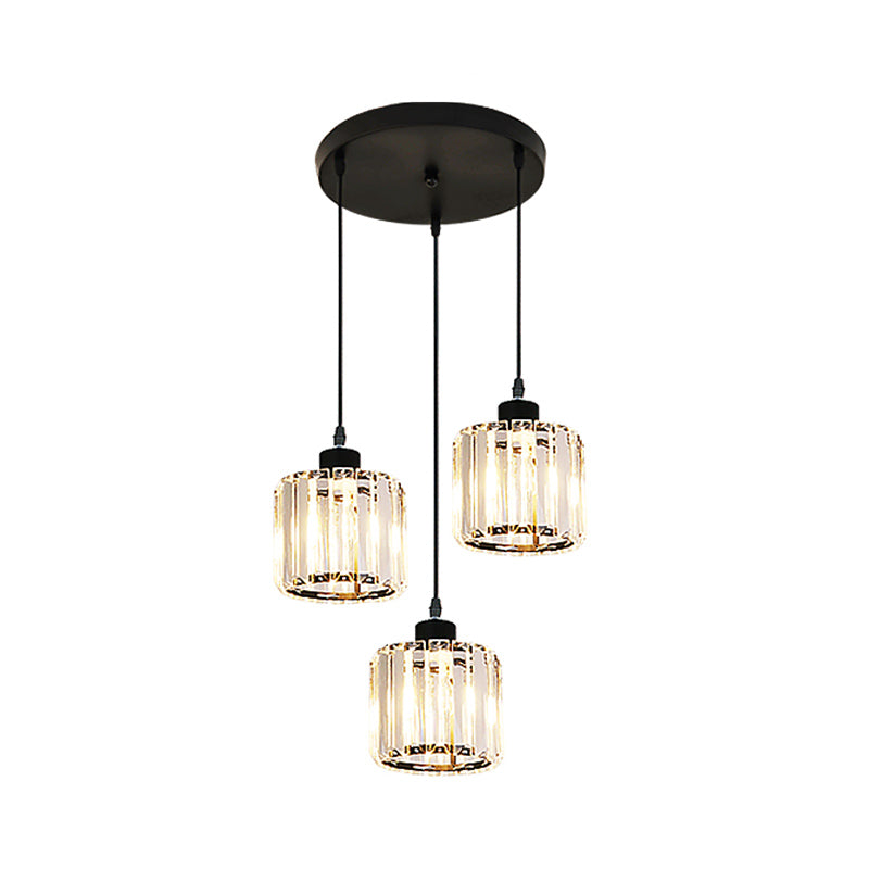 Luci a trazione della geometria a sospensione Crystal 3 Crystal 3 Freeputure appese