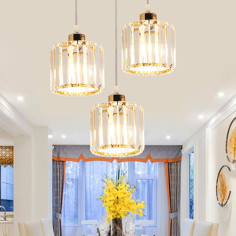 Luci a trazione della geometria a sospensione Crystal 3 Crystal 3 Freeputure appese