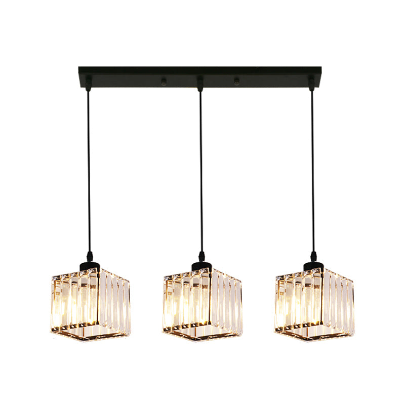 Luci a trazione della geometria a sospensione Crystal 3 Crystal 3 Freeputure appese