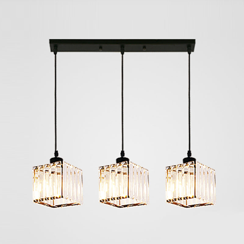 Luci a trazione della geometria a sospensione Crystal 3 Crystal 3 Freeputure appese