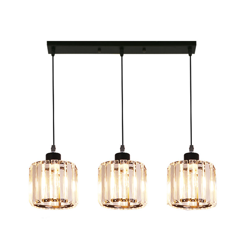 Luci a trazione della geometria a sospensione Crystal 3 Crystal 3 Freeputure appese