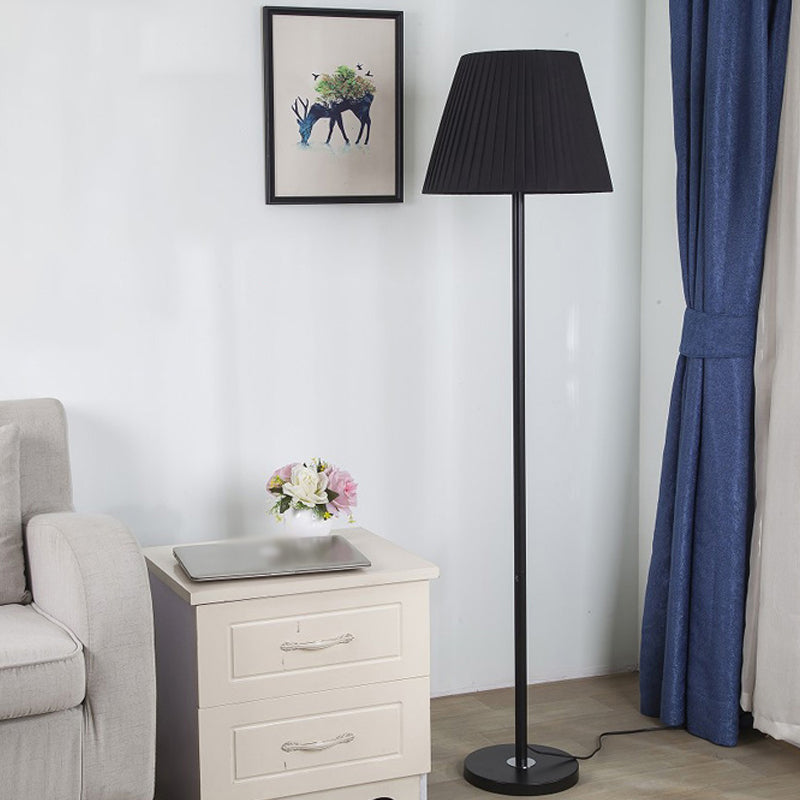 Geometric Shape Metal Floor Light Modern Style Single Light Floor Light Fixtures