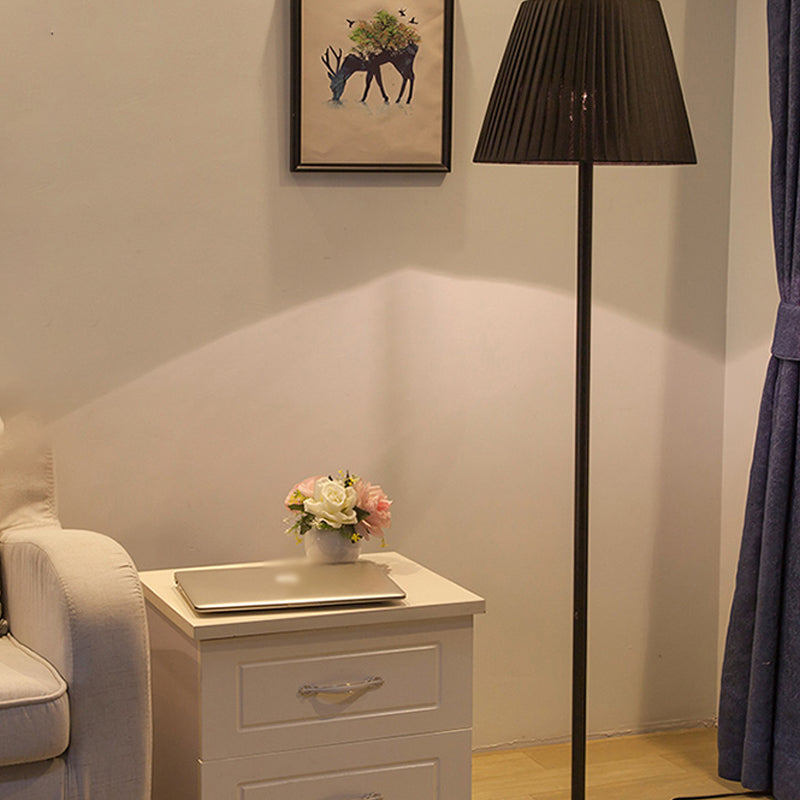 Geometric Shape Metal Floor Light Modern Style Single Light Floor Light Fixtures