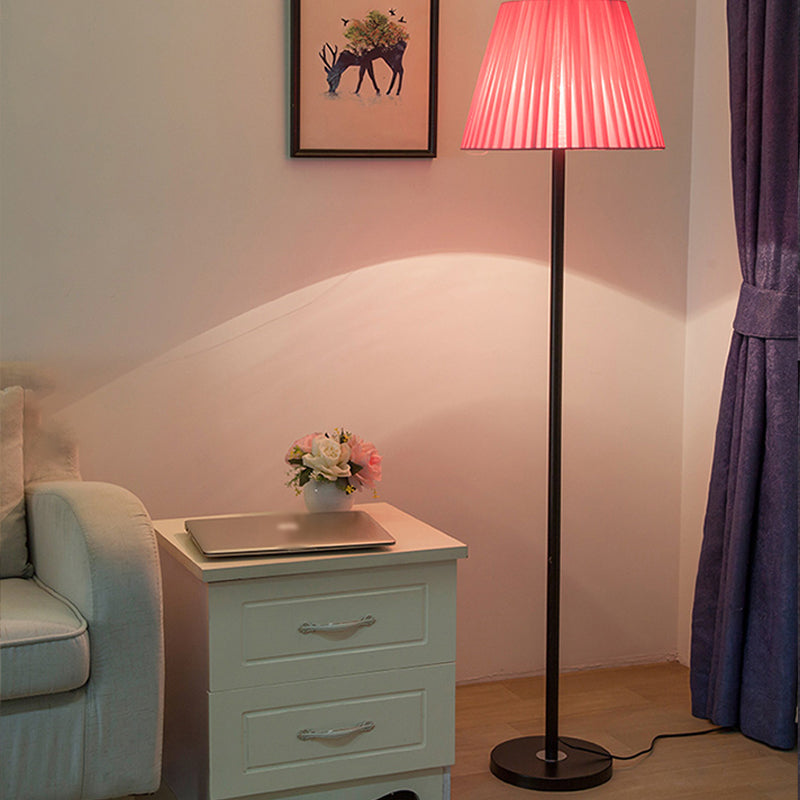 Geometric Shape Metal Floor Light Modern Style Single Light Floor Light Fixtures