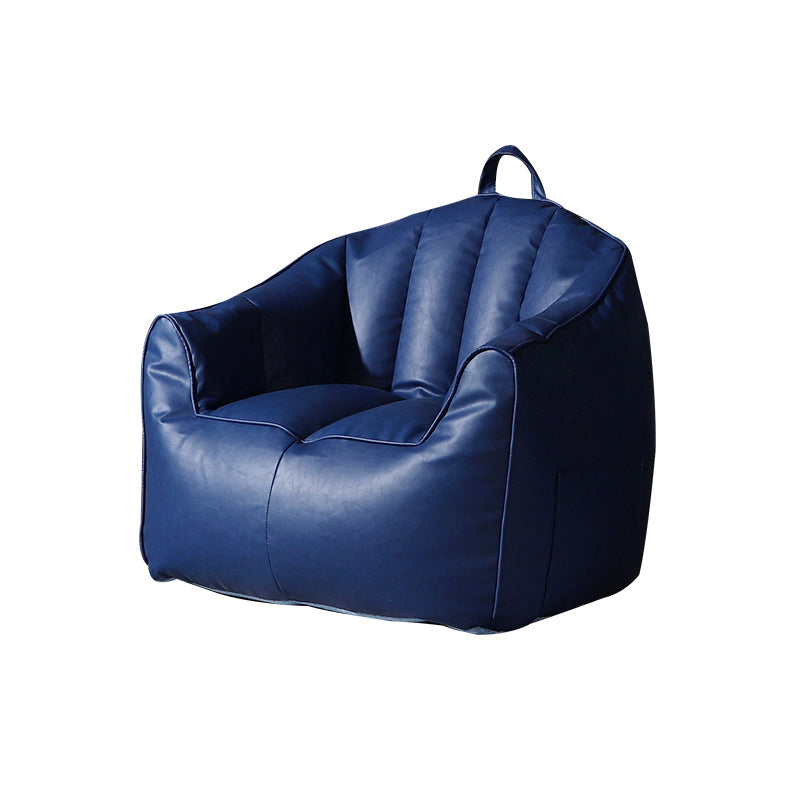 Sofá de almohada de almohada de cuero de piel sintética contemporánea Sofá de almohada cosida para apartamento para apartamento