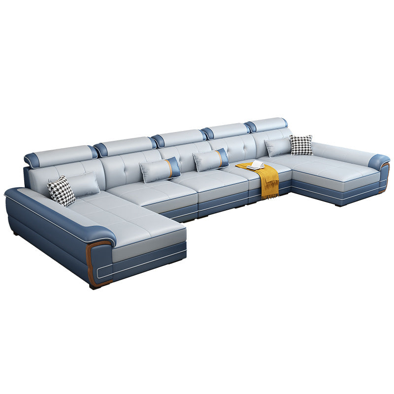 158.26" D x 70.86" W x 31.49" H Sectionals with Adjustable Bolster Pillows