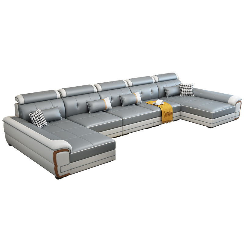 158.26" D x 70.86" W x 31.49" H Sectionals with Adjustable Bolster Pillows