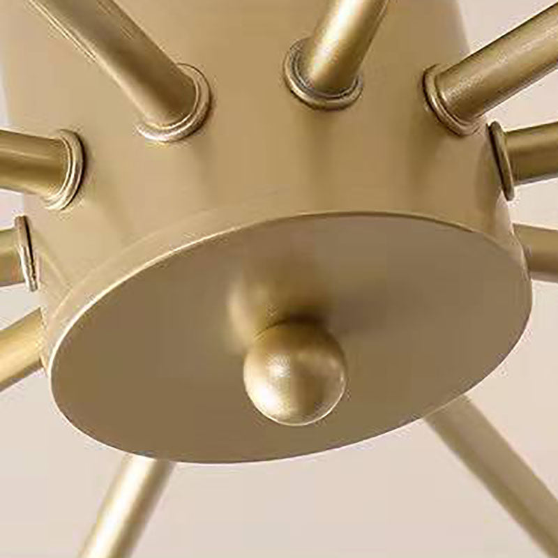 Metallic Swirl plafondlamp industriële stijl woonkamer semi spoeling mount licht