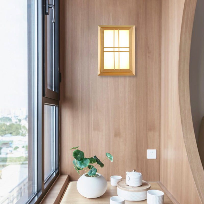 Géométrie murale murale en bois Forme de géométrie moderne LED Mur de la LED Lumière pour le salon