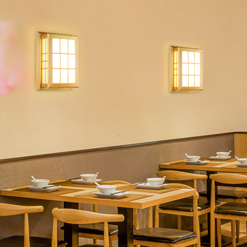 Géométrie murale murale en bois Forme de géométrie moderne LED Mur de la LED Lumière pour le salon