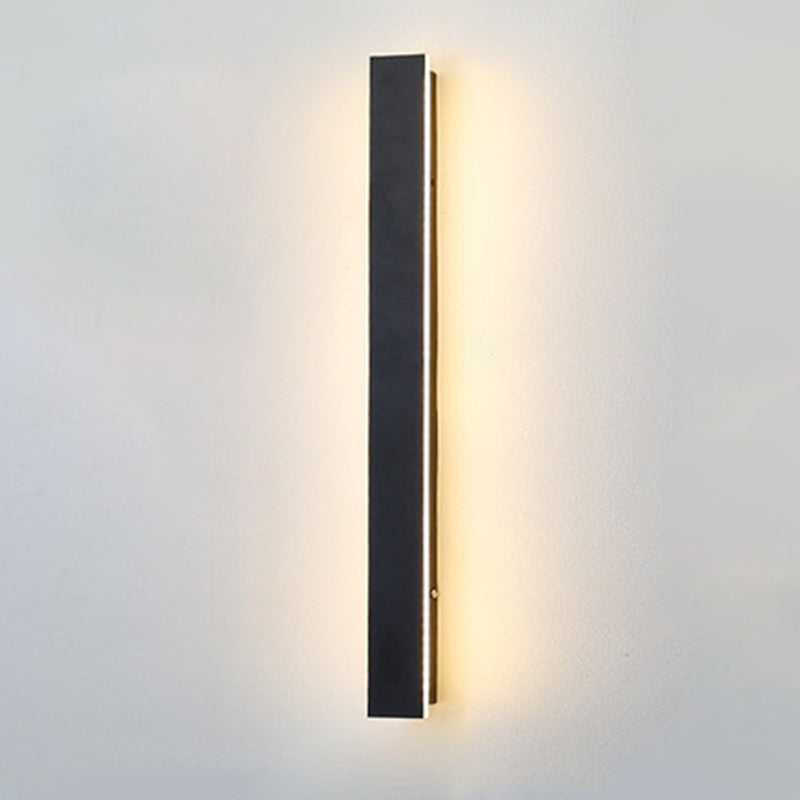 Streifenformwand montieren leichte moderne LED -Wandleuchten mit Acrylschatten für Schlafzimmer