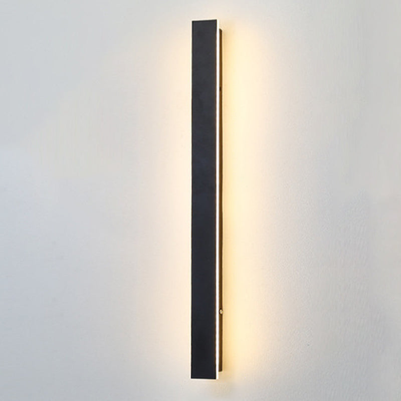 Streifenformwand montieren leichte moderne LED -Wandleuchten mit Acrylschatten für Schlafzimmer