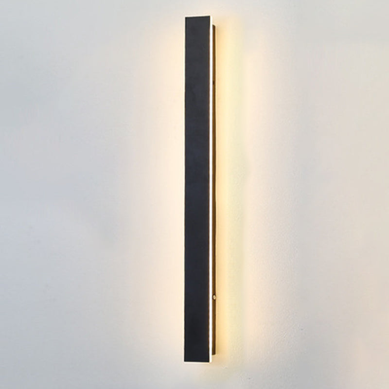 Streifenformwand montieren leichte moderne LED -Wandleuchten mit Acrylschatten für Schlafzimmer