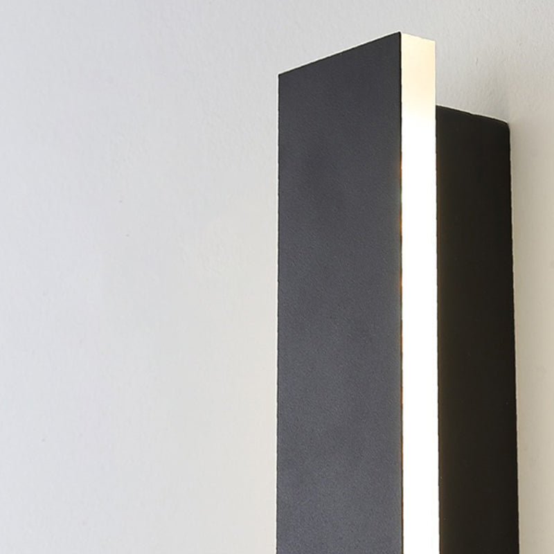 Streifenformwand montieren leichte moderne LED -Wandleuchten mit Acrylschatten für Schlafzimmer