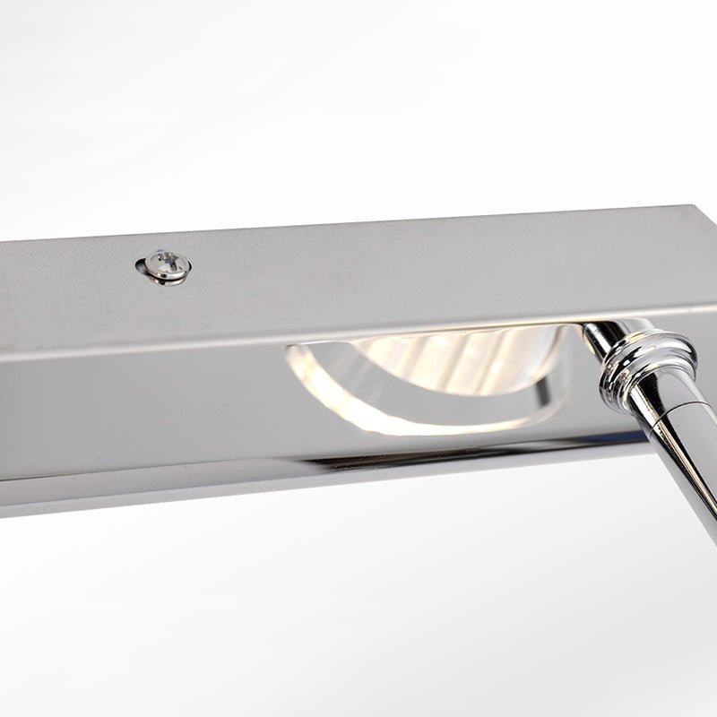 Lámpara de tocador LED de tocador LED de acero de acero de acero de acero de acero de acero de acero de acero de acero de acero de acero inoxidable