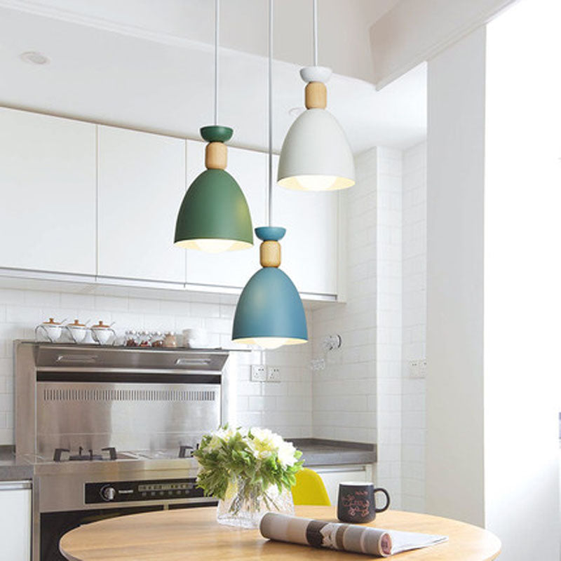 Zeitgenössischer Stil Geometrischer Anhänger Lampe Metall Multi -Lichter hängende Anhänger Licht