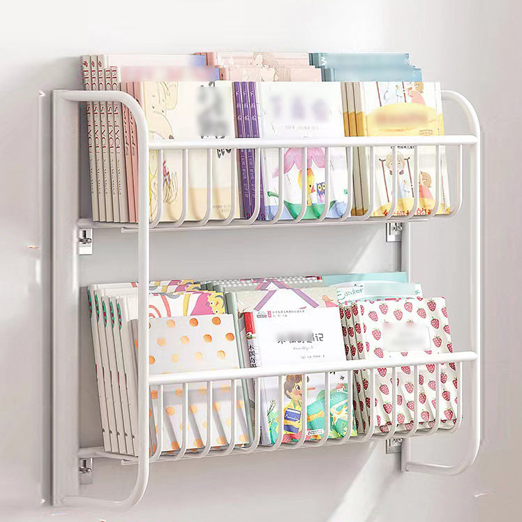 4.33 "W libreria da parete in stile scandinavo per la sala da studio dell'ufficio