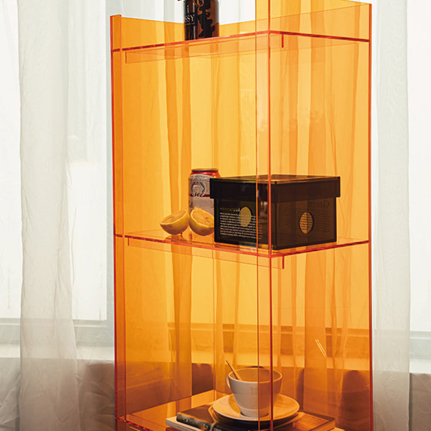 Libreria standard chiusa verticale glam libreria acrilica per casa