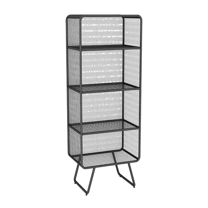 Libreria di libreria di lusso in metallo in stile libreria chiusa per ufficio e sala da studio