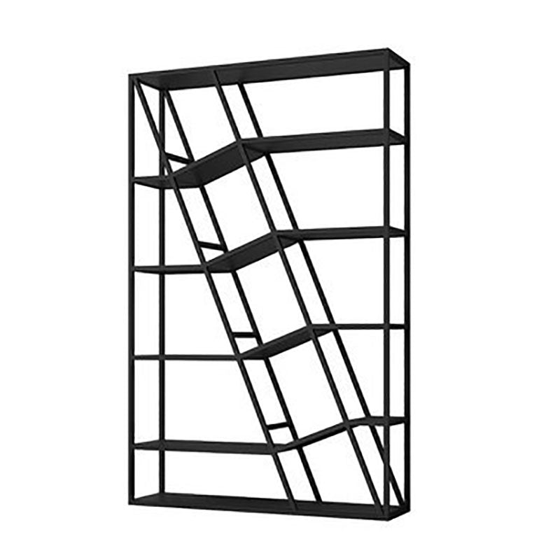 11.81 "W Bookcase Glam Style Open Back Bookcase per Study Room Home Office