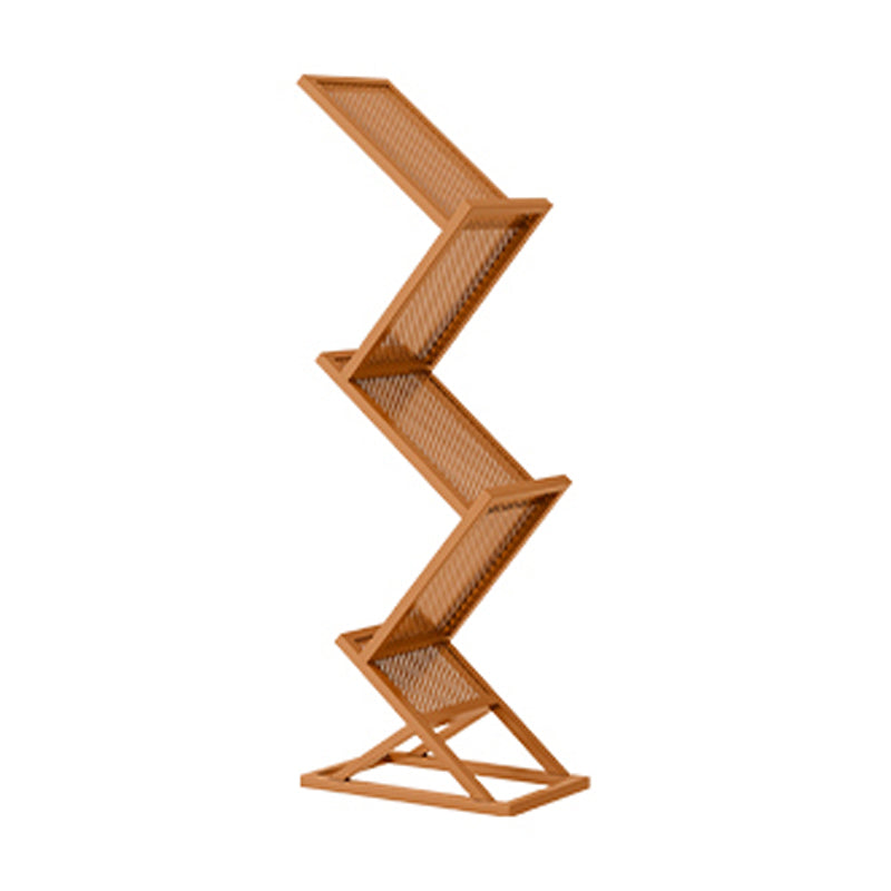 Modernes Metall Etagere Buchhandel Eisen vertikaler Bücherregal, 15,7 "L x 9,8" W x 45,7 "H