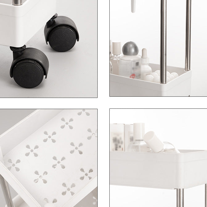 Plastik Bücherregal Weiß offenes Regal Bücherregal für das Büro für den Heimstudium