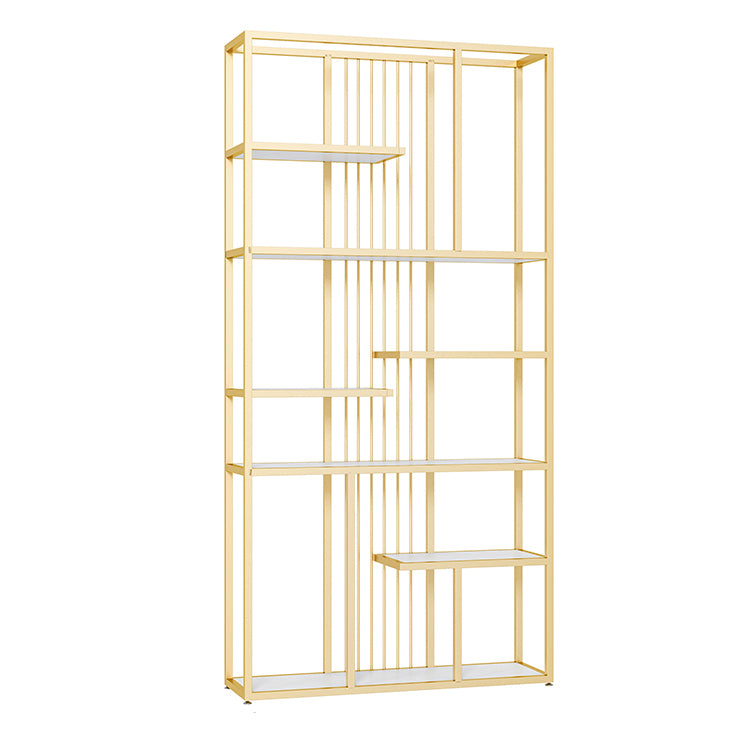 Libreria etagere aperta industriale telaio in ferro -scaffale in legno fabbricato scaffale