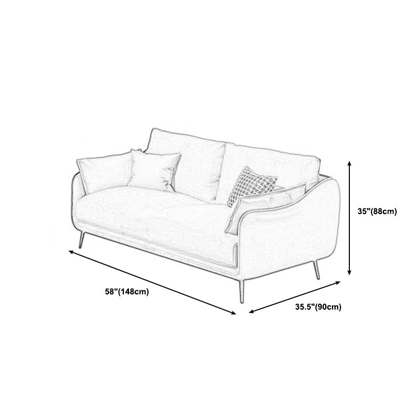 Stain Resistant Faux Leather Settee Furniture Charles Of London Sofa