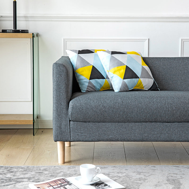 23.23" H Tuxedo Arm Sofa with Tight Back Sofa for Living Room, Apartment