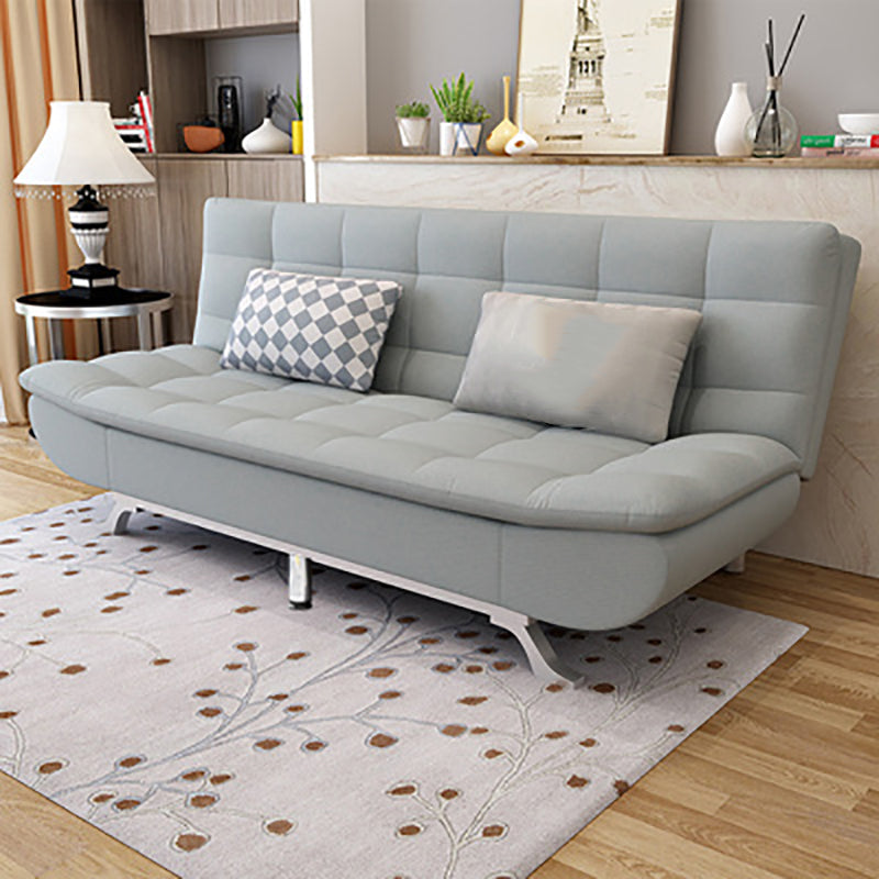 Armless Convertible Sofa with Biscuit Back Foldable Sofa for Living Room,Apartment
